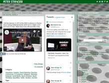 Tablet Screenshot of peterstringer.com